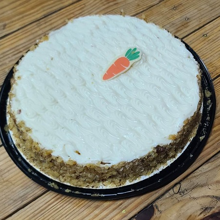 REBANADA DE PASTEL DE ZANAHORIA