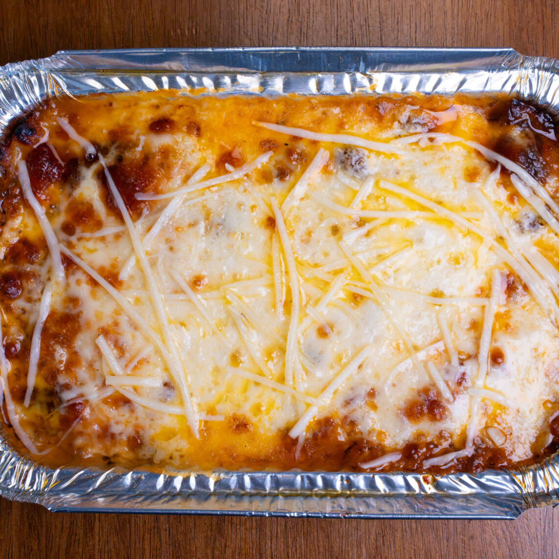 Lasanha mista ( presunto e queijo)