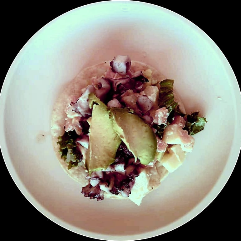 Tostada de Pulpo