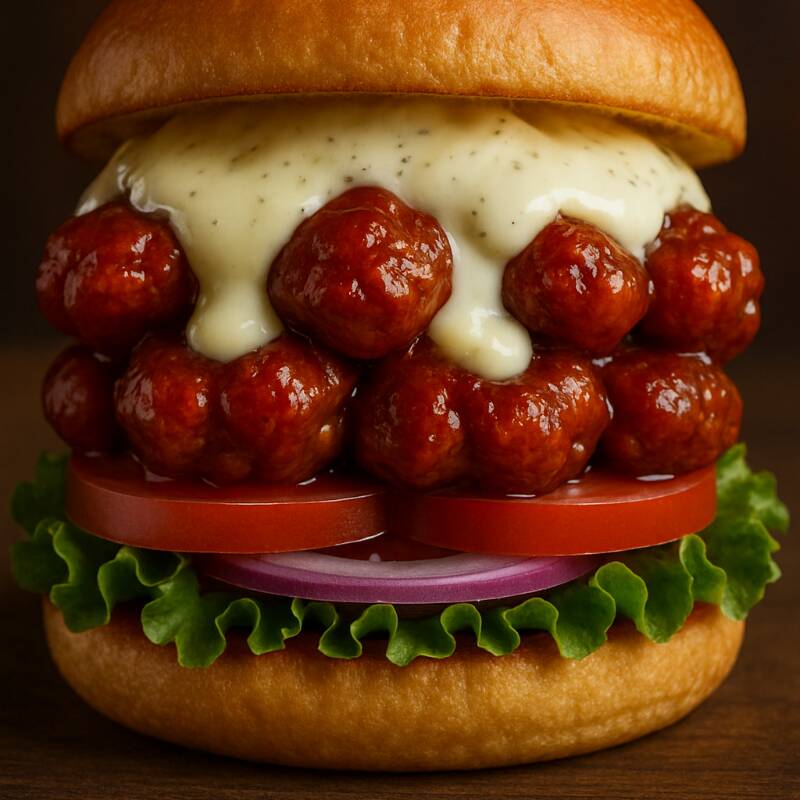 Burgue Boneles BBQ Con Papas