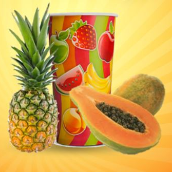 Jugo de Papaya y Piña