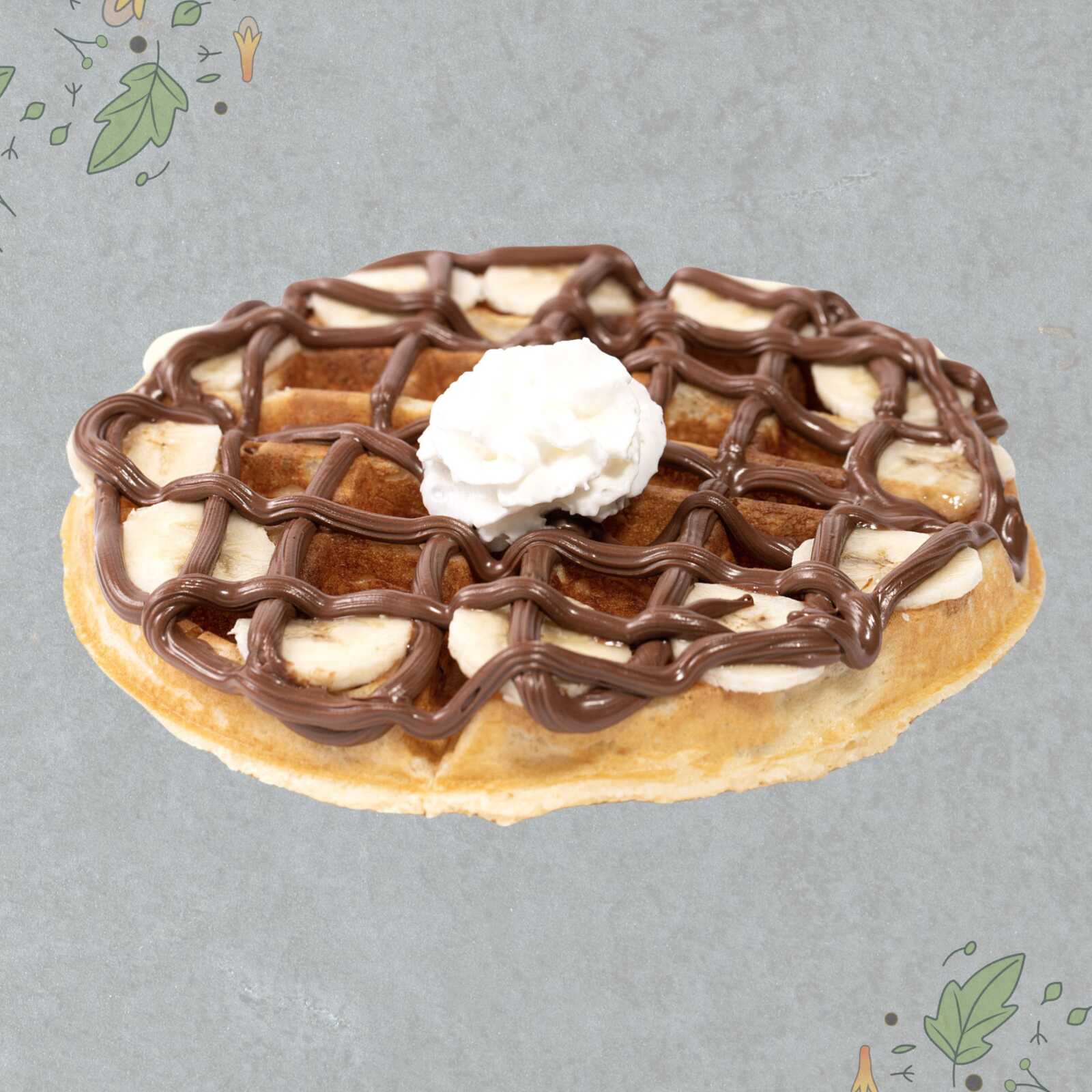 Wafles con NUTELLA