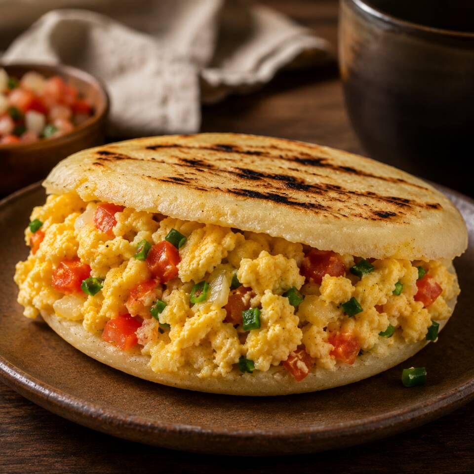 Arepa de Huevo Perico