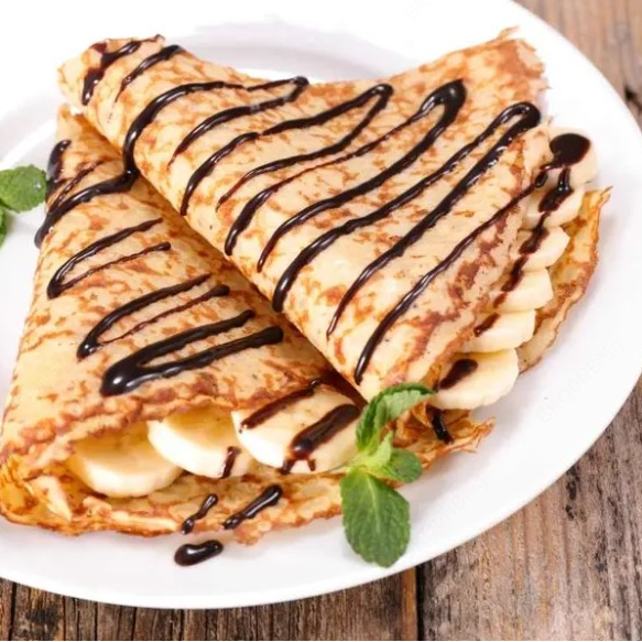 Crepa Lotus con Fresa