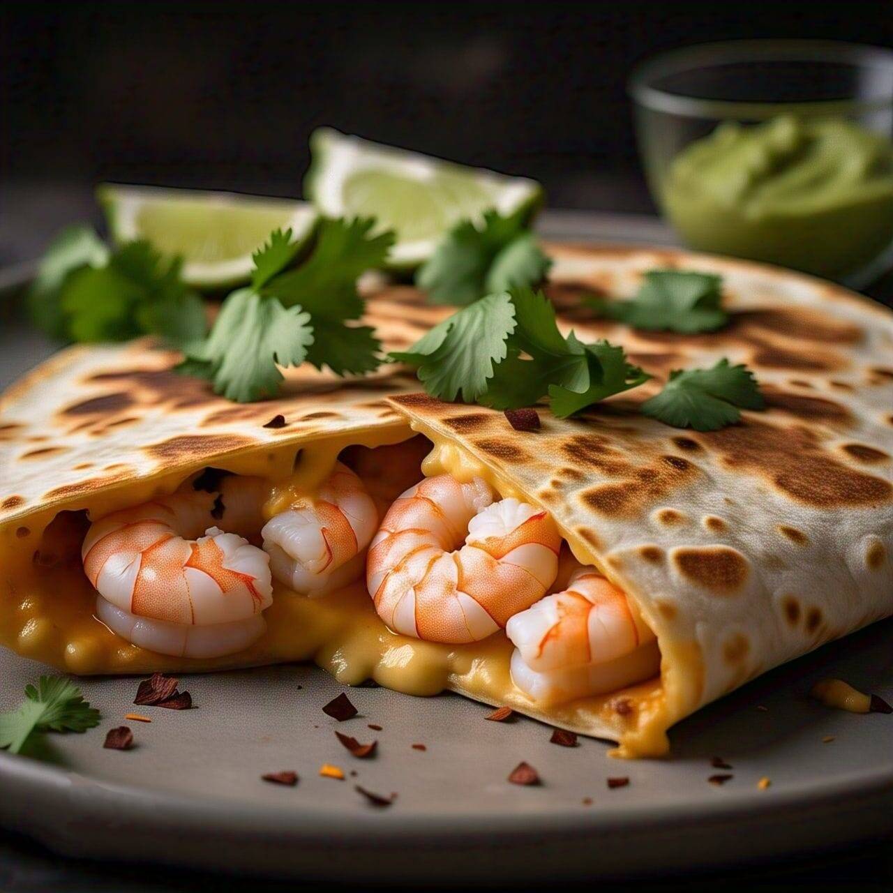 Quesadilla de Camarones