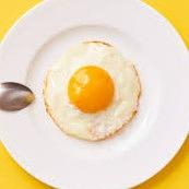 Uma unidade de ovo frito