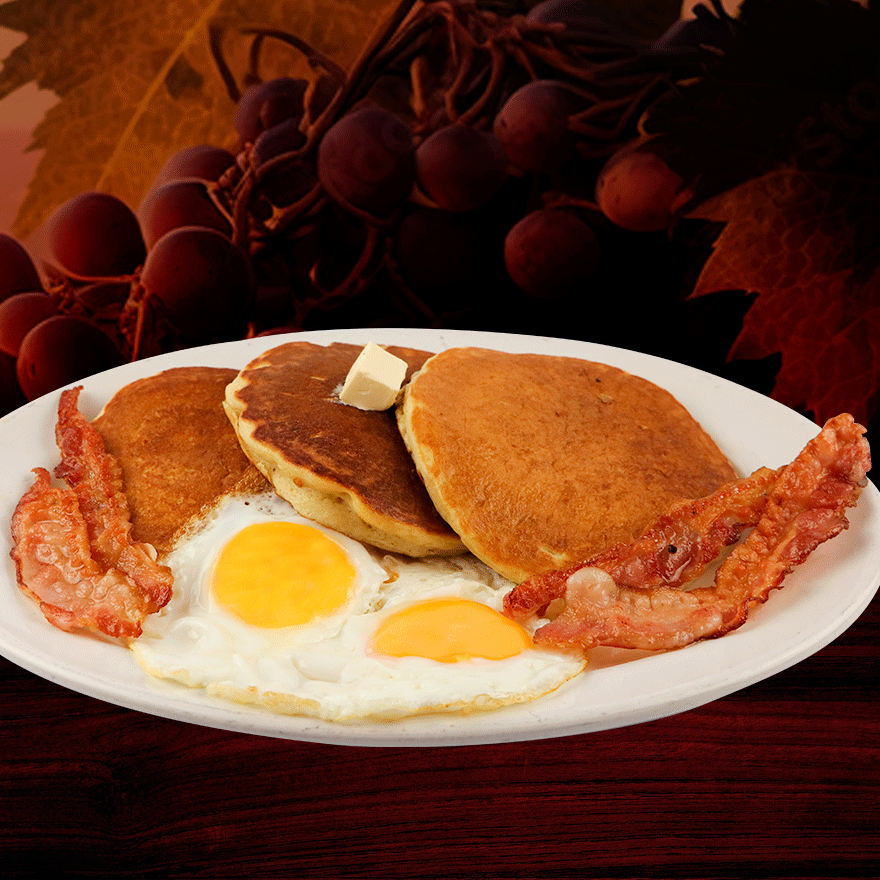 Hot Cakes Americanos (Huevos Estrellados) C
