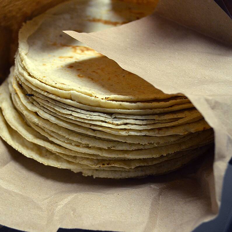 1/4 Kg. de Tortilla de Maiz