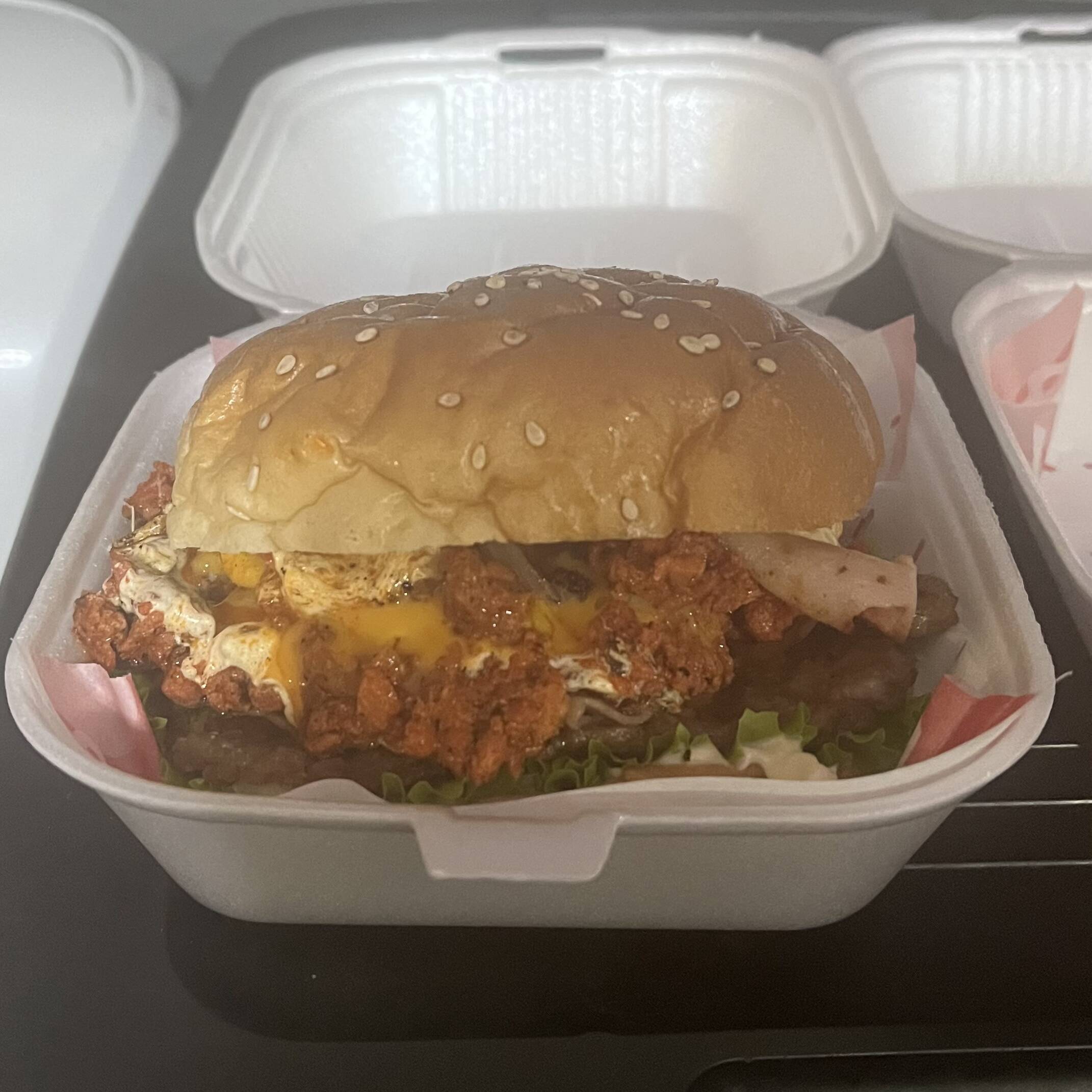 Hamburguesa choriqueso