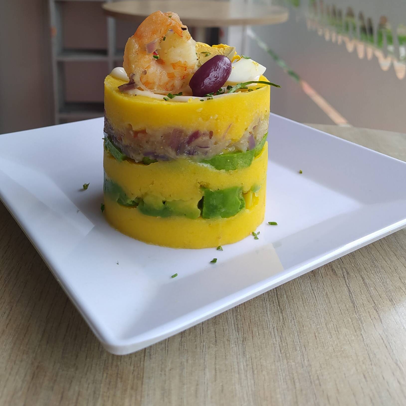 Causa Limeña de Camarón