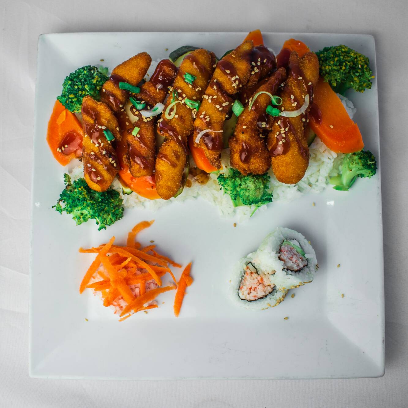 Teriyaki de camaron