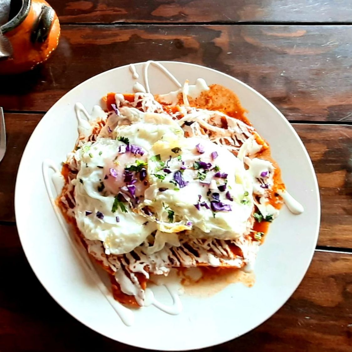 Chilaquiles Con Huevo
