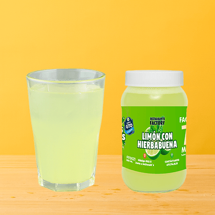 Agua Limón Hierbabuena FF