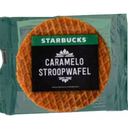 Biscoito tradicional da Holanda, formado por 2 finas camadas de massa em formato de disco com recheio de caramelo.