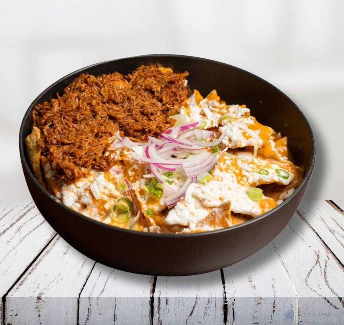 Chilaquiles con Birria