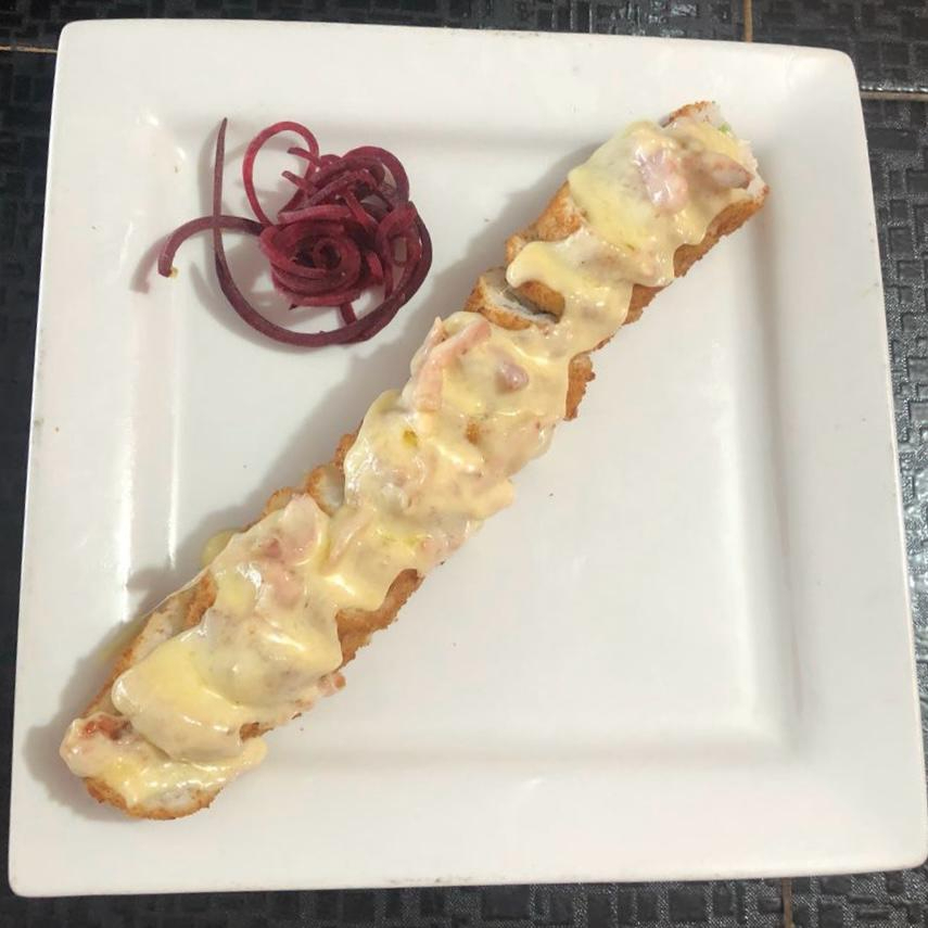 Rollos Empanizados Chizu Bacon