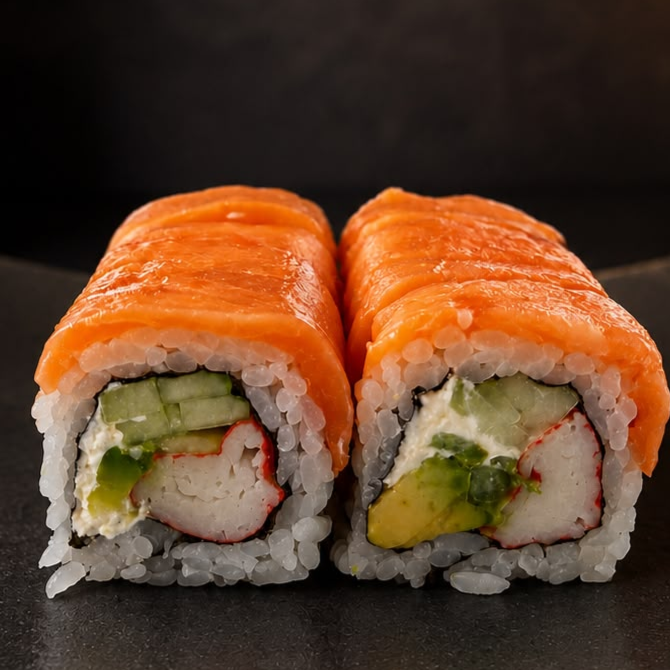 Smoked Salmon Roll