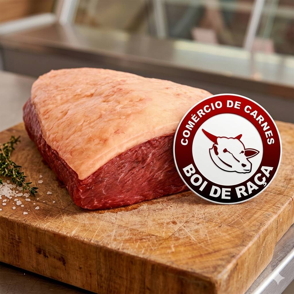 A suculenta picanha é perfeita para um churrasco de dar água na boca, com seu sabor marcante e maciez incomparável.