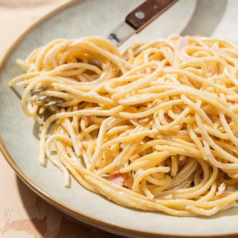 Spaguetti a la crema 70 gr