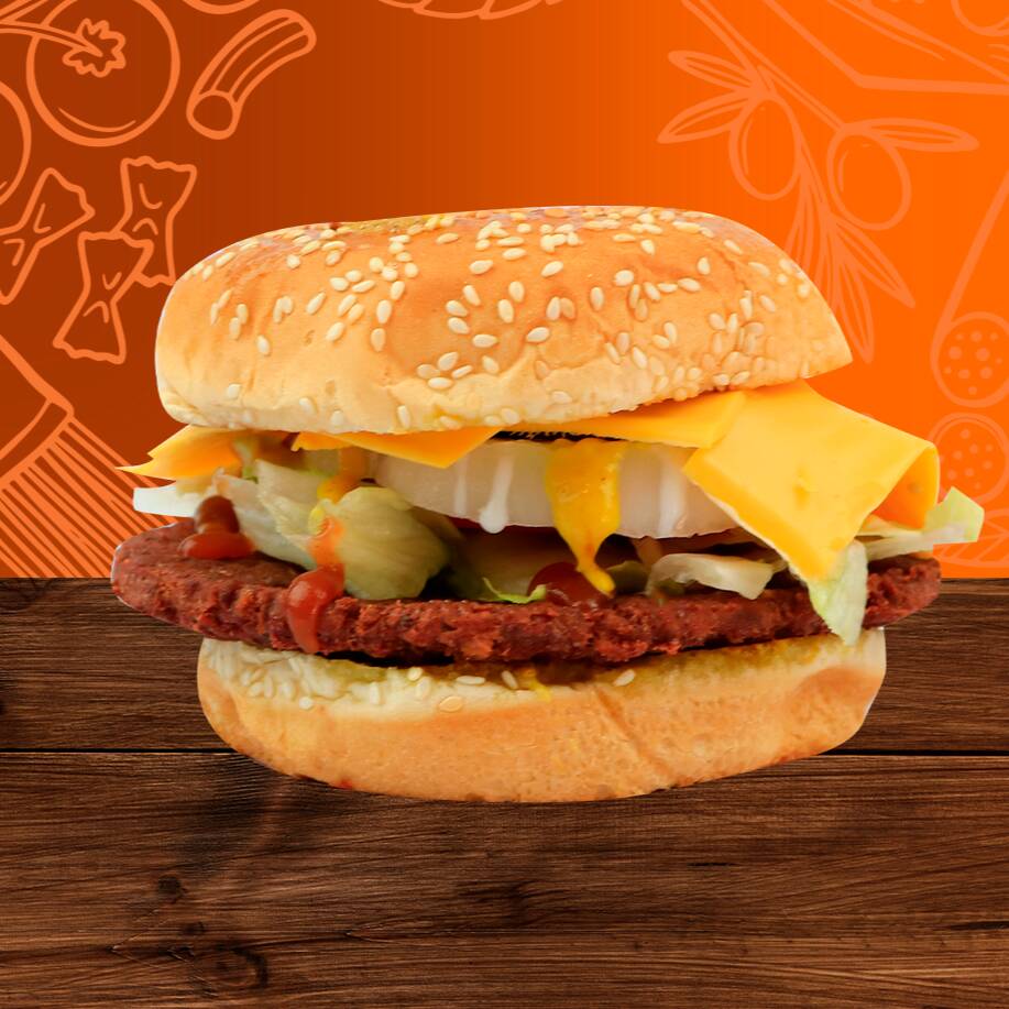 Hamburguesa Con Queso