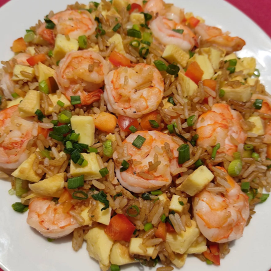 Chaufa de Langostinos