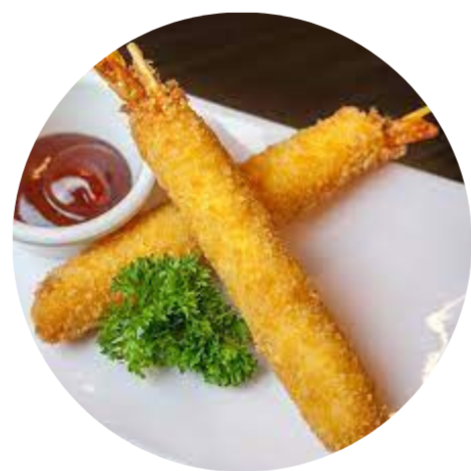 Kushiagues de Salmón con Queso Crema (2 Piezas)
