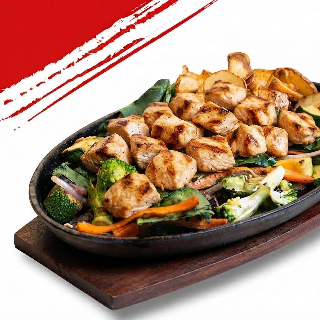 Teppanyaki de Pollo