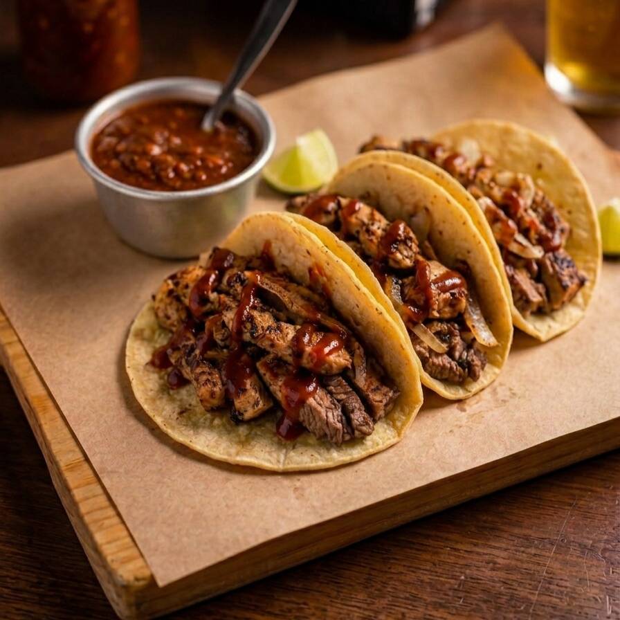 ORDEN DE TACOS DE RES