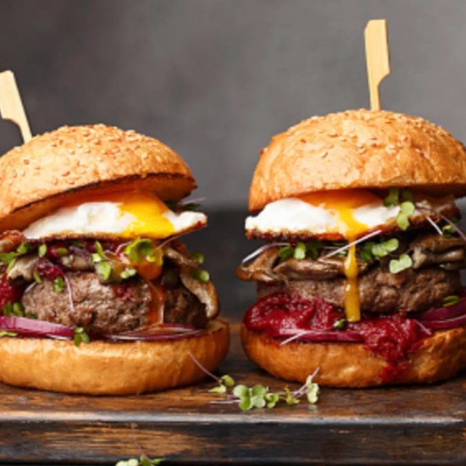 2 burguer de arrachera