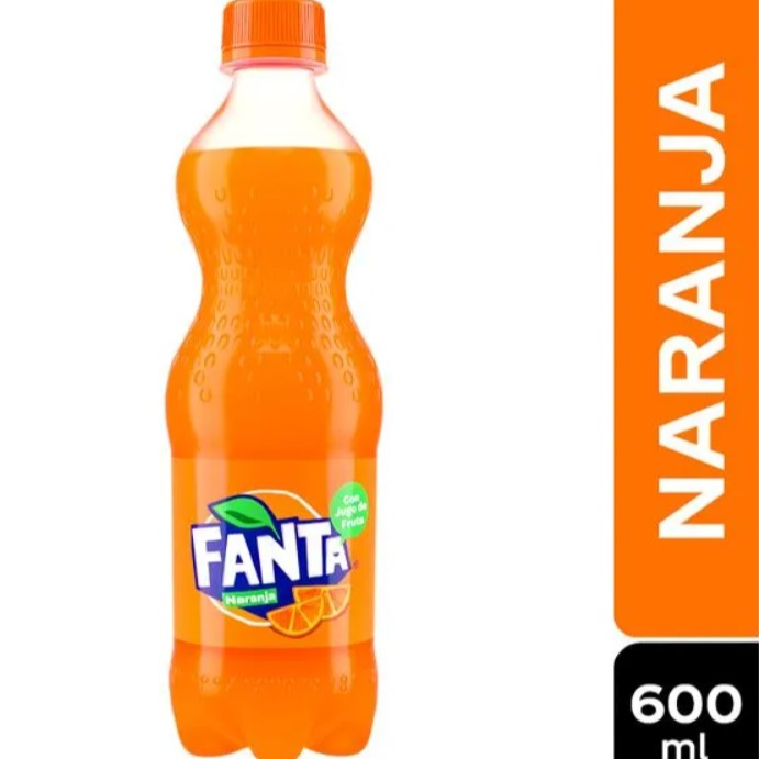 Gaseosa Fanta Naranja 600 ML