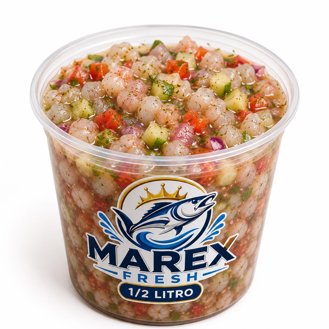 ceviche de camaron crudo