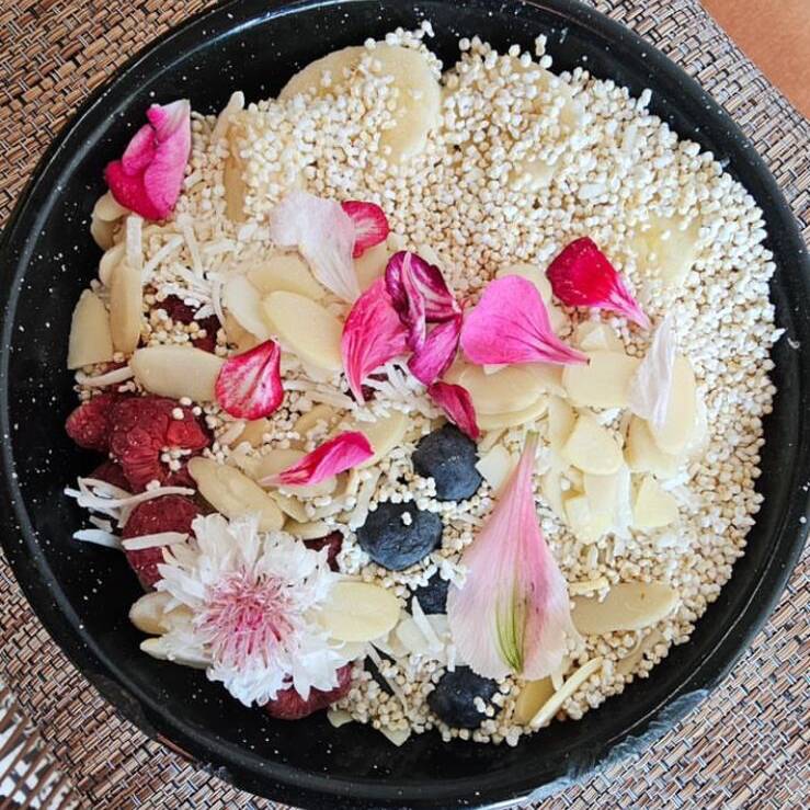 Smoothie Base Açai o Matcha +3 Frutas +2 Toppings