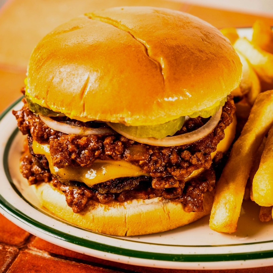 chilli burger combo