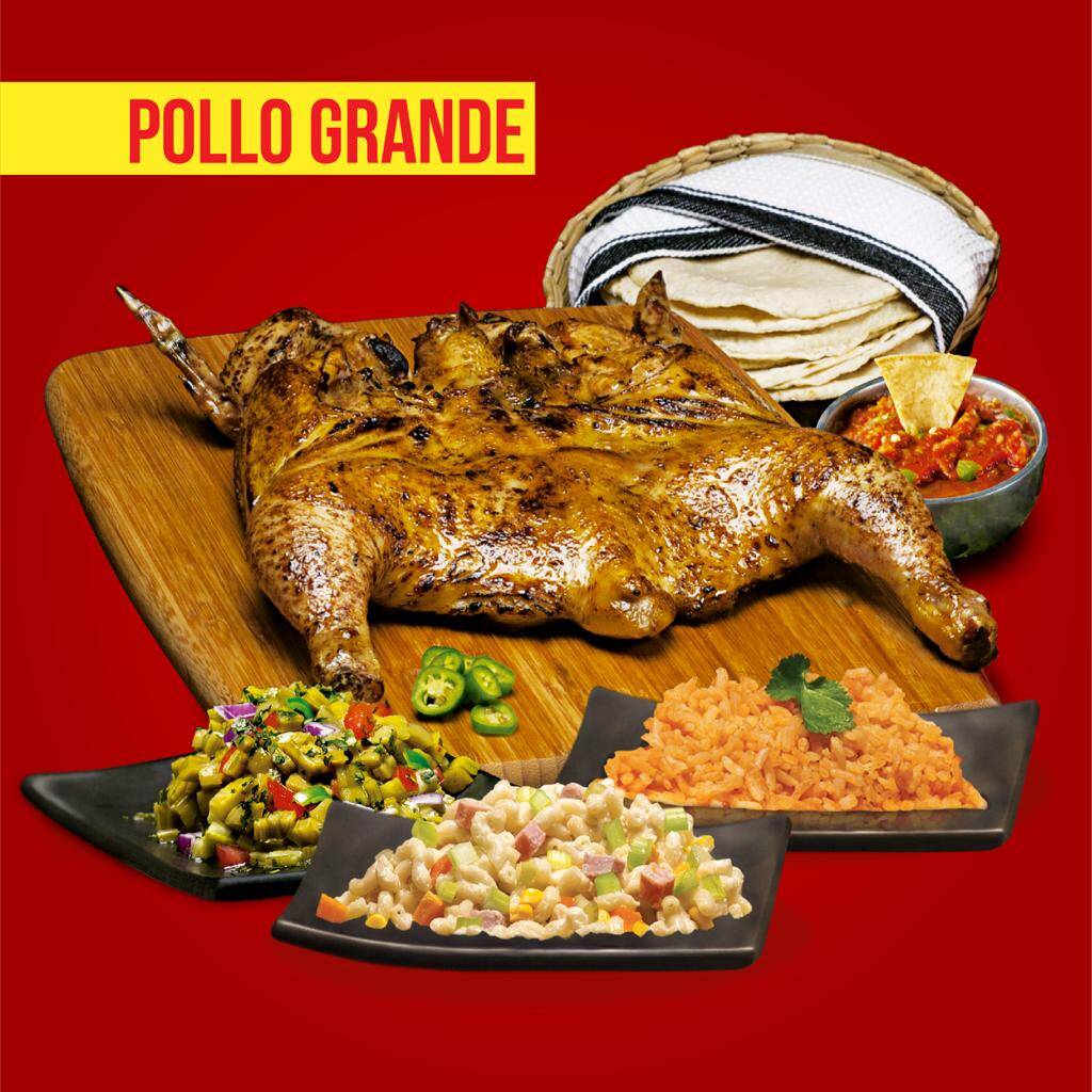 PKTon (1 Pollo Gde + 3 Complementos)
