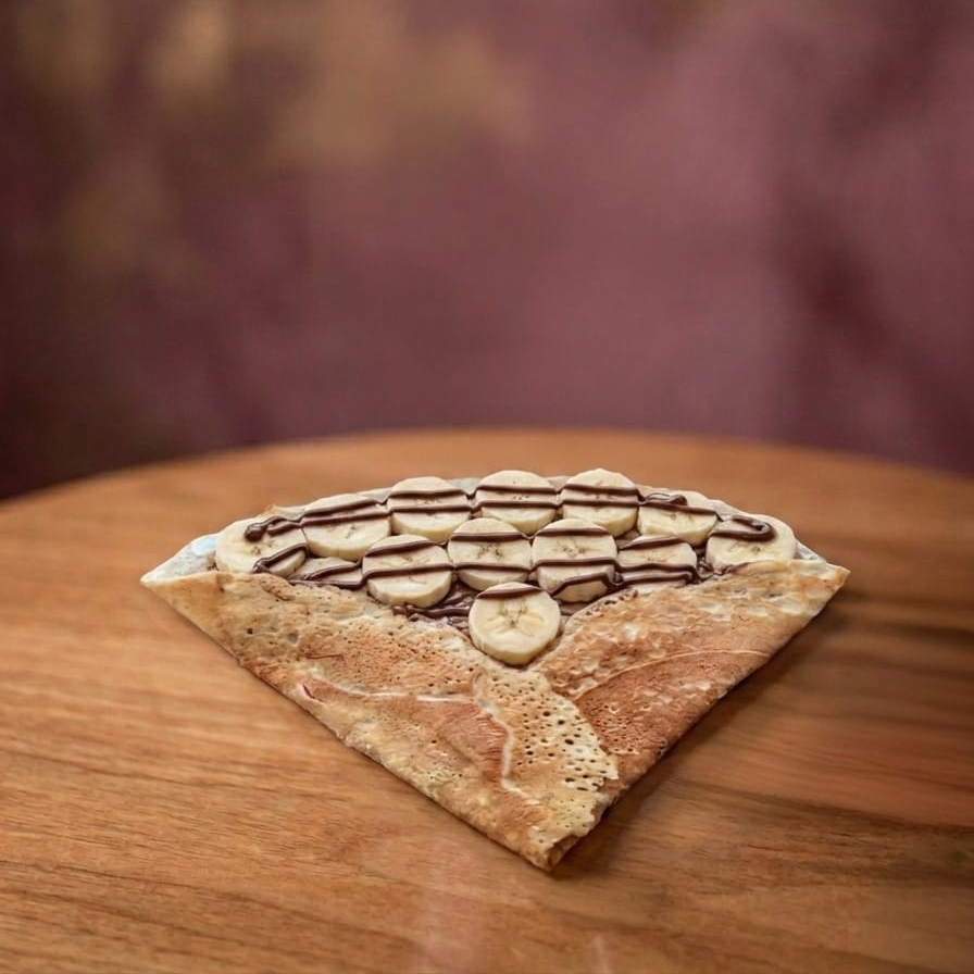 Crepa Plátano y NUTELLA
