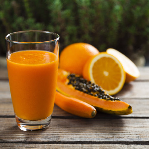 Licuado de Papaya
