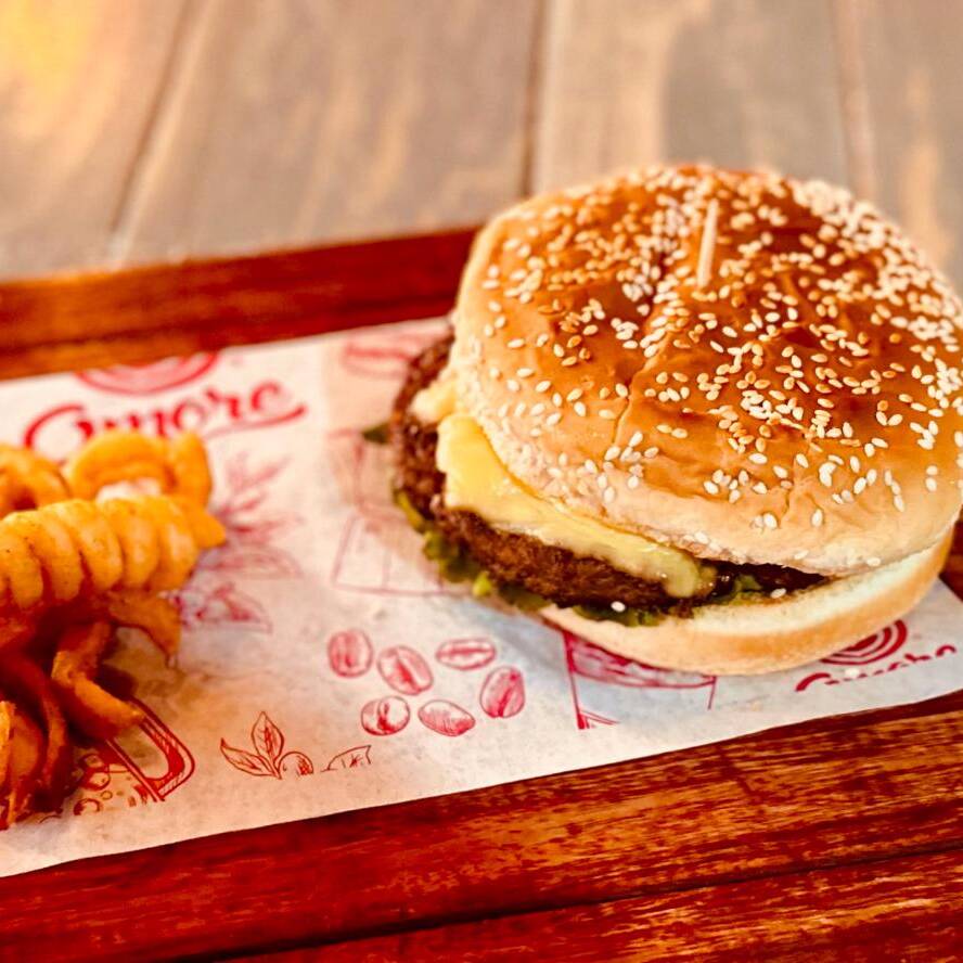 Hamburguesa 3 Quesos