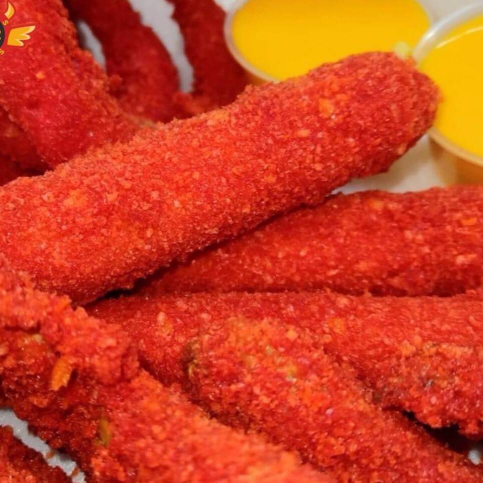 Cheese Sticks Flaming