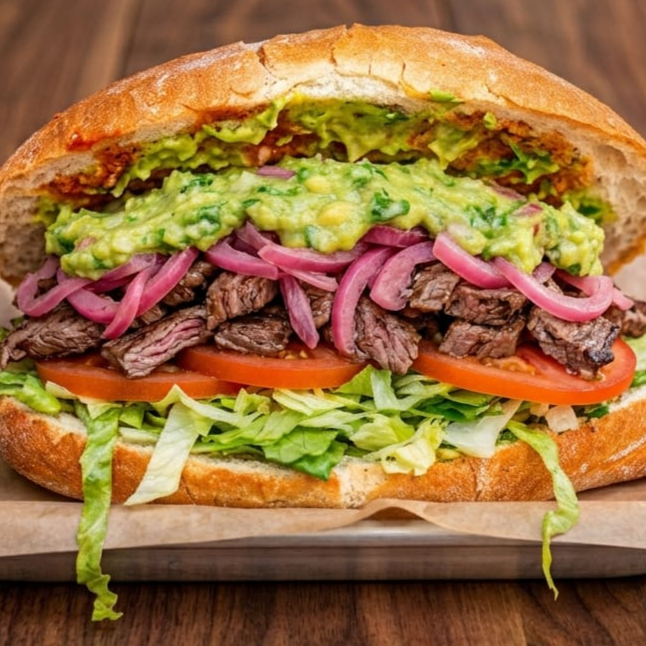 TORTA DE ARRACHERA.