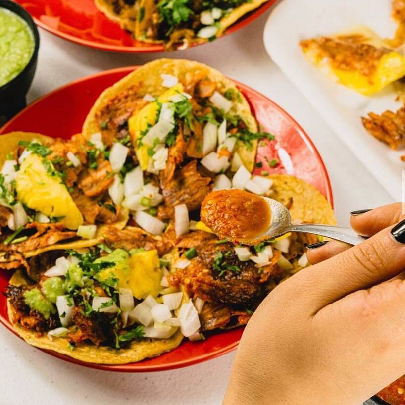 Orden 4 Tacos al Pastor