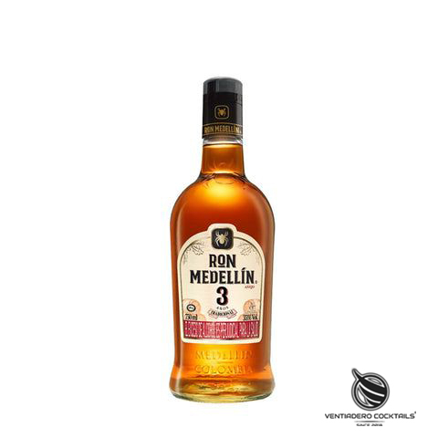 RON MEDELLIN AÑEJO 3 AÑOS BOTELLA 750ML