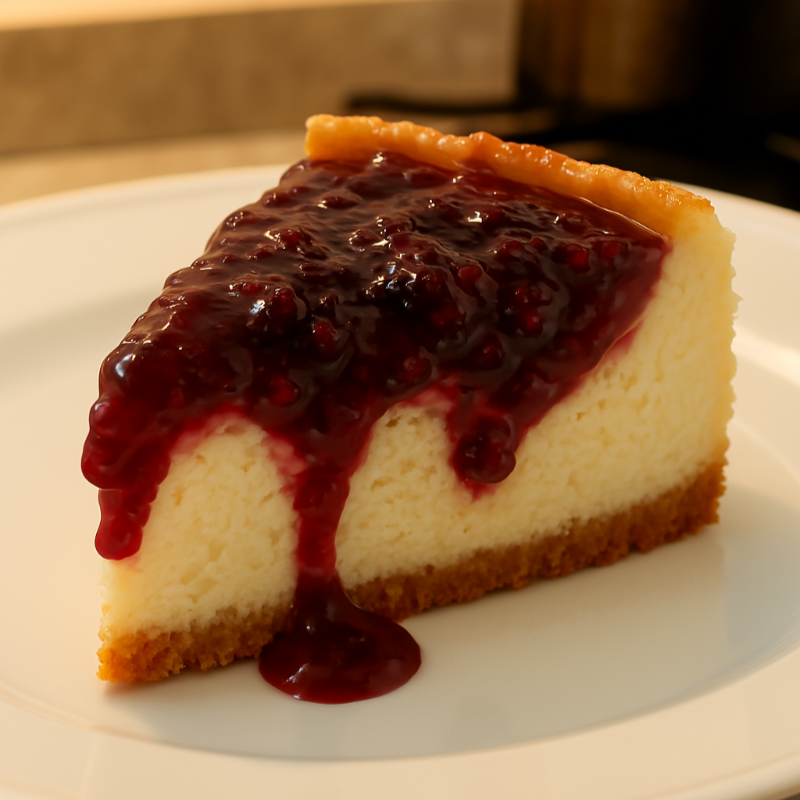 Cheesecake de Mora