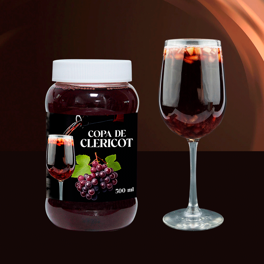 Clericot Vino Tinto 500 ml