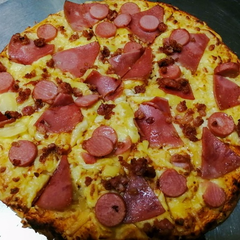 Pizza Familiar de 3 Ingredientes