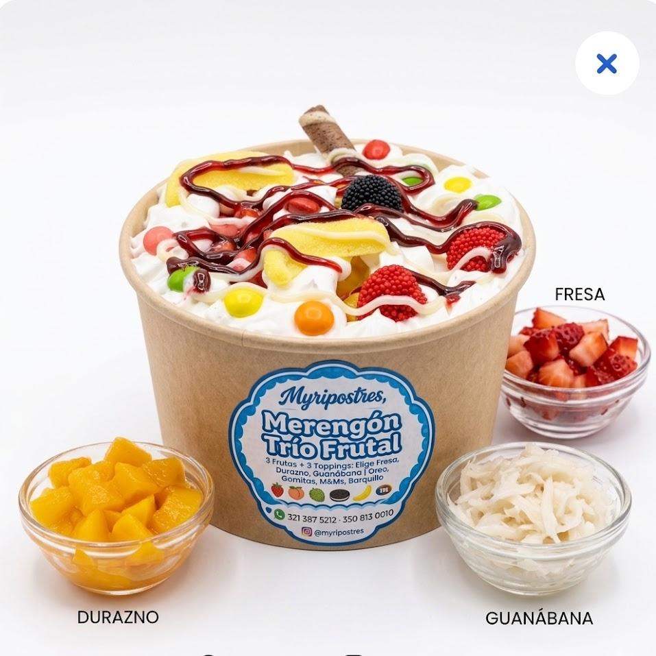 Merengón Trio Frutal