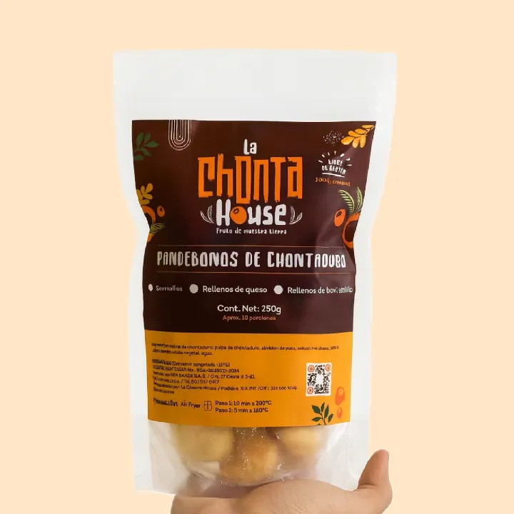 Mini Pandebonos de Chontaduro Congelados