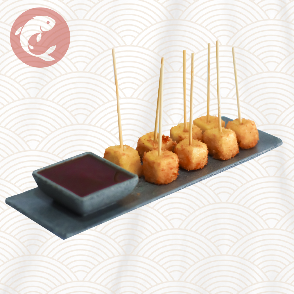 Kushiages de Queso