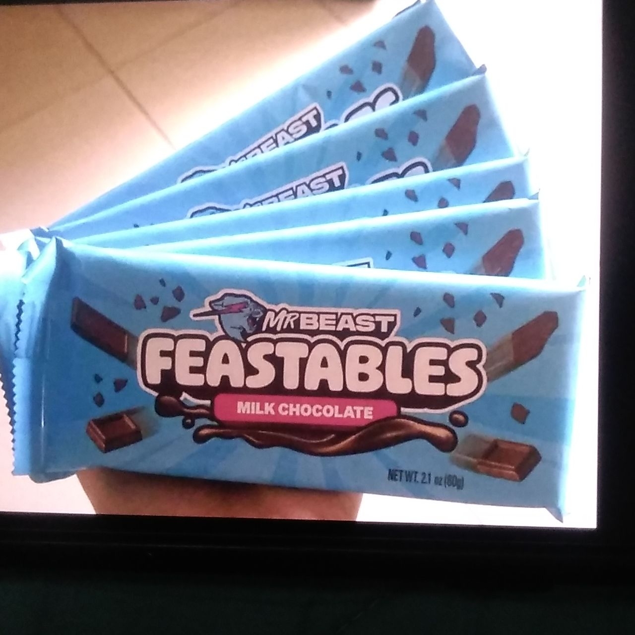MrBeast Feastables 60gr Pz Milk Chocolate Crunch