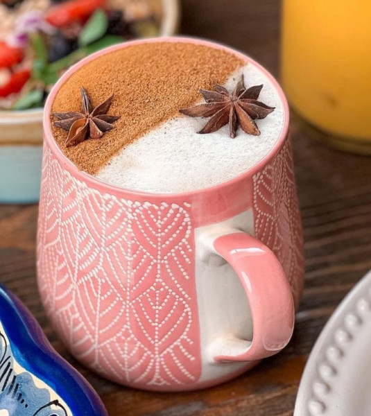 Chai latte frio