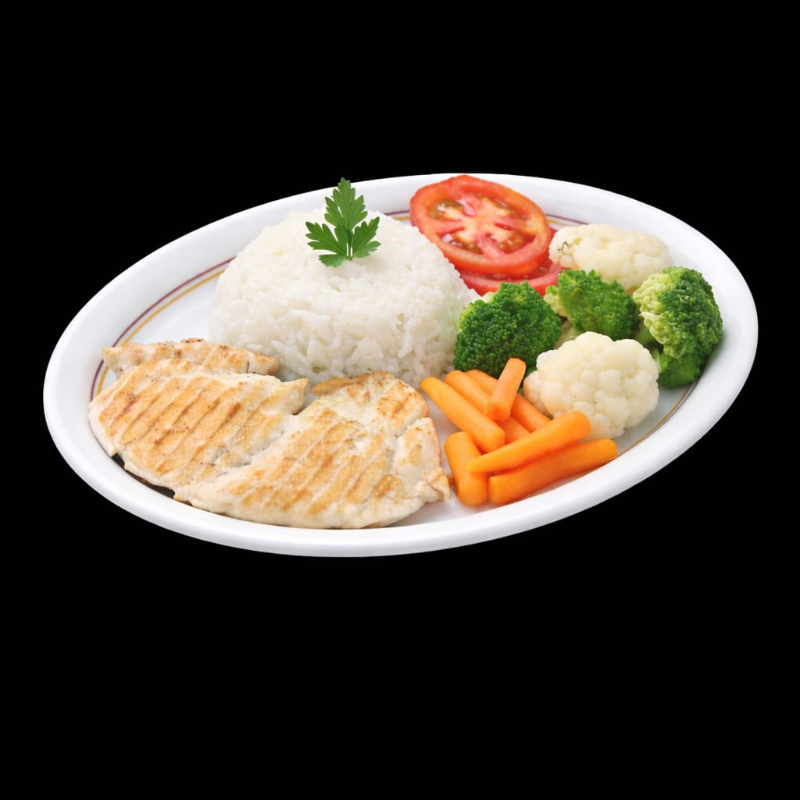 Arroz, Legumes e Tomate